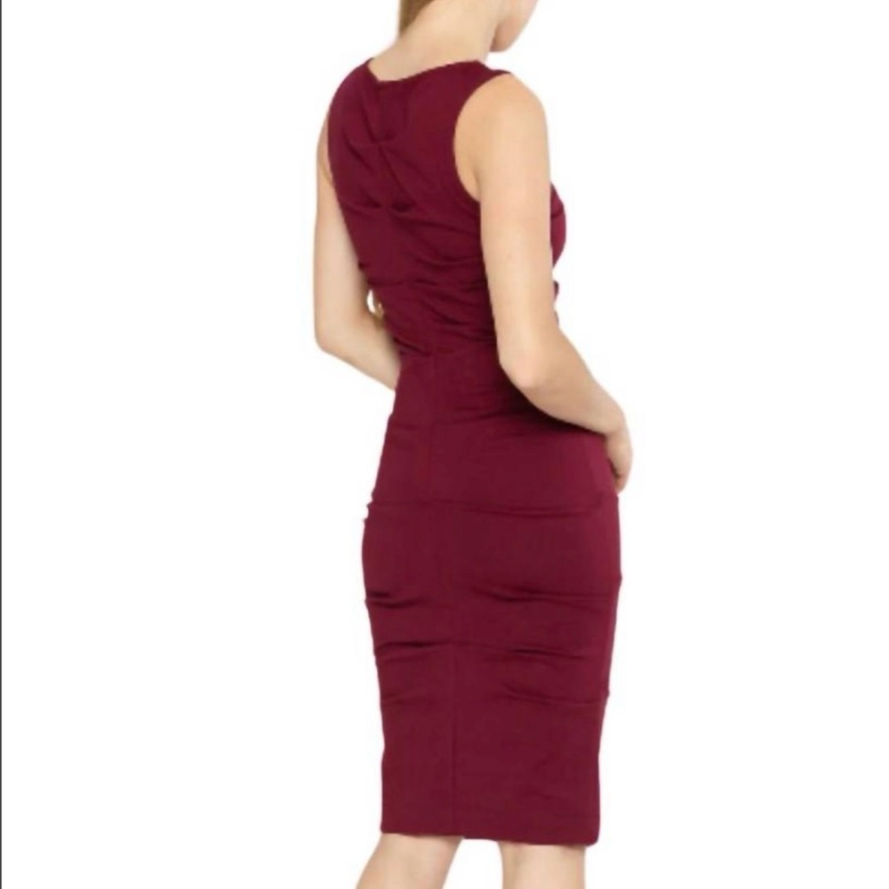 Ripley Rader Ponte Knit Ruched Dress - Picture 2 of 5